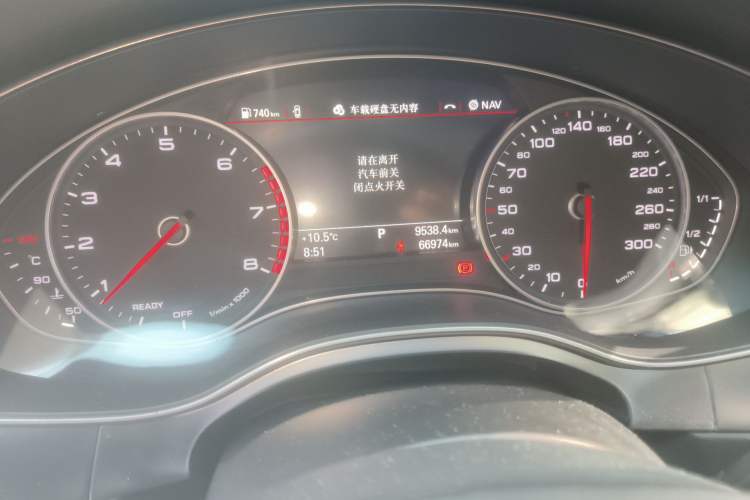 Used Audi A6L 2018 30th Anniversary Edition 45 TFSI quattro Luxury Model Instrument Cluster