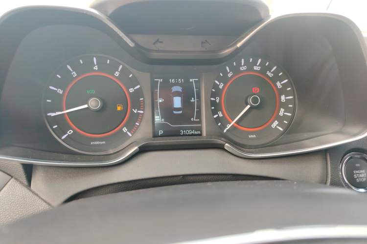 Used Chery Arrizo 5 2018 1.5L CVT Tribute to Youth Edition Odometer Close Up