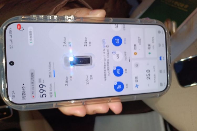 Used Hima AITO M9 2024 Range-Extended Ultra Version 42 kWh 6-Seater Model Vehicle Key