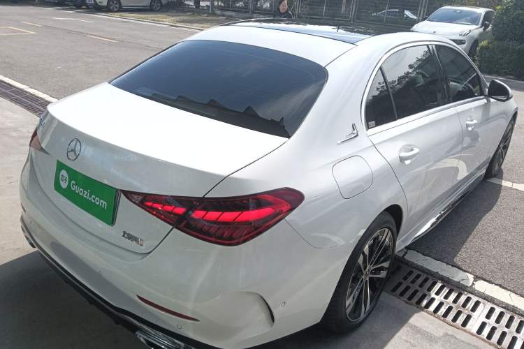Used Mercedes-Benz C-Class New Energy 2023 Second Facelift C 350 eL Rear Right 45 Deg
