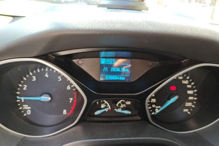 Used Ford Focus 2017 Hatchback 1.6L Automatic Comfort Plus SmartDrive Edition Odometer Close Up