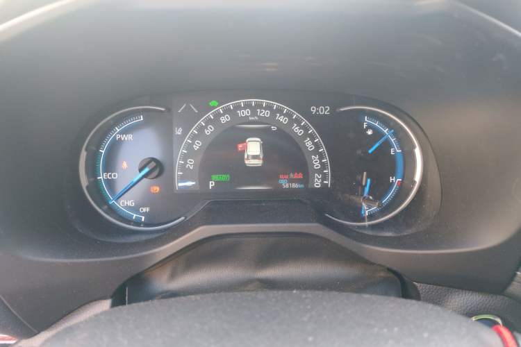 Used Toyota RAV4 2021 Dual-Engine 2.5L E-CVT Two-Wheel Drive Elite Edition
