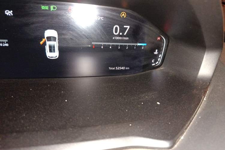 Used CHANGAN CS55PLUS 2022 2nd Generation 1.5T DCT Prestige Version Odometer Close Up