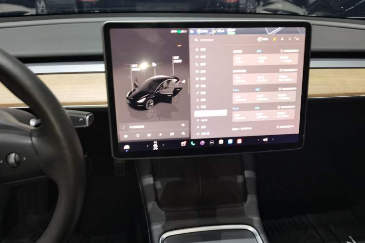 Used Tesla Model 3 2022 Rear-Wheel-Drive Version Audio And AC Panel