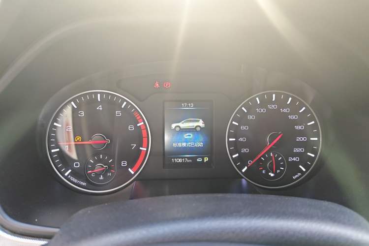 Used Haval H6 2018 Blue Label Sport Edition 1.5T Automatic Two-Wheel Drive Elite Model Instrument Cluster