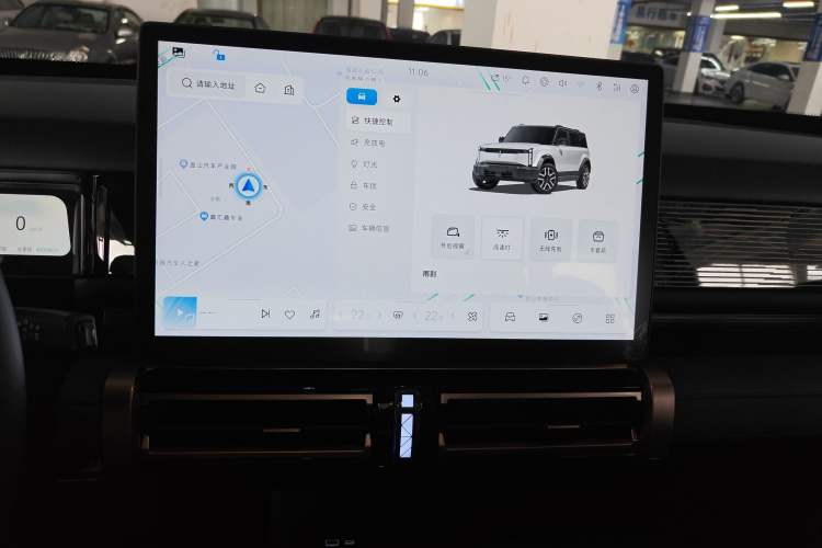 Used iCAR 03 2024 472km Four-Wheel Drive Long-Range Version Audio And AC Panel