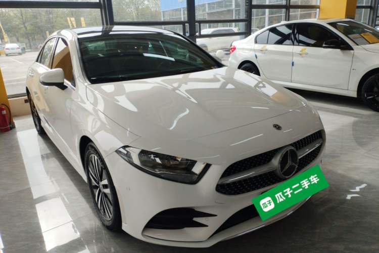 Used Mercedes-Benz A-Class 2019 A 180 L Sport Sedan Front Right 45 Deg