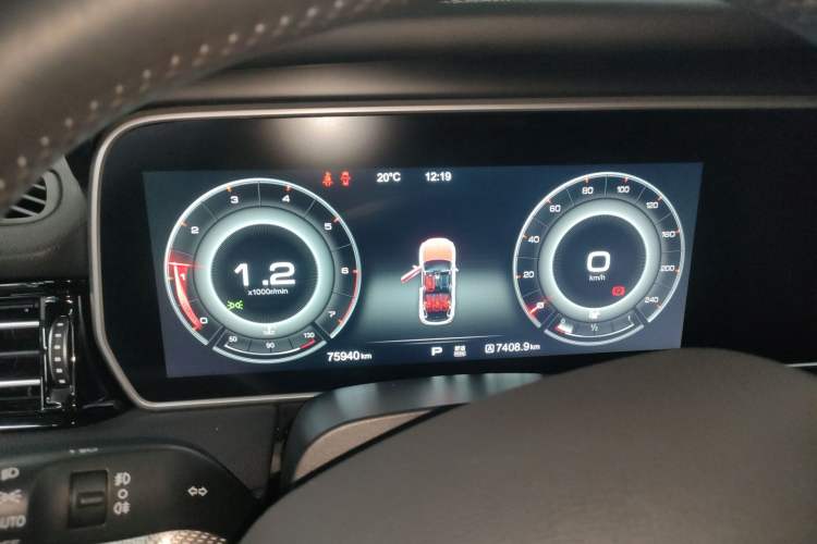 Used Hongqi HS5 2019 2.0T Smart Connect Flagship Edition Instrument Cluster
