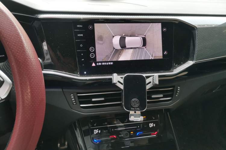 Used Volkswagen Tayron X 2020 380TSI Four-Wheel Drive Flagship Smart Connectivity Version Audio And AC Panel