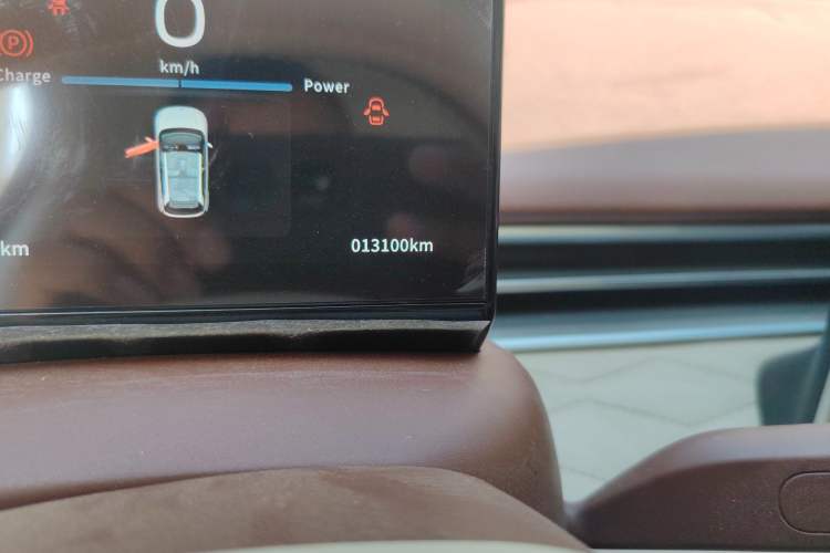 Used Dongfeng NAMMI 01 2024 330 Plus Odometer Close Up