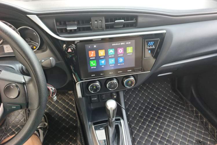 Used Toyota Levin 2017 Revised 1.8 GS CVT Elite Edition China V Standard Audio And AC Panel