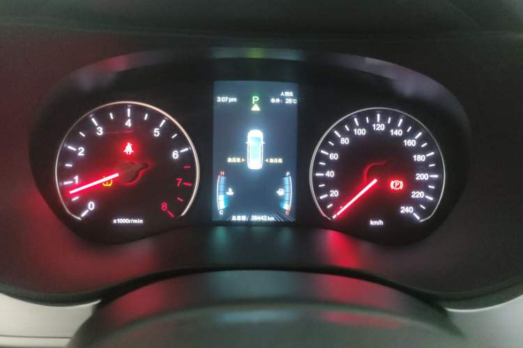 Used BYD Song MAX 2021 Upgraded Model 1.5T Automatic Luxury 6-Seater Instrument Cluster