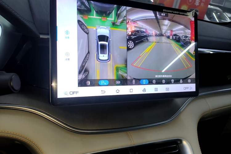 Used BYD Song PLUS New Energy 2023 Champion Edition DM-i 110KM Flagship Model Audio And AC Panel