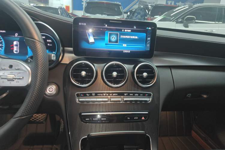 Used Mercedes-Benz C-Class 2021 C 200 L Fashion Edition Sport Version Audio And AC Panel