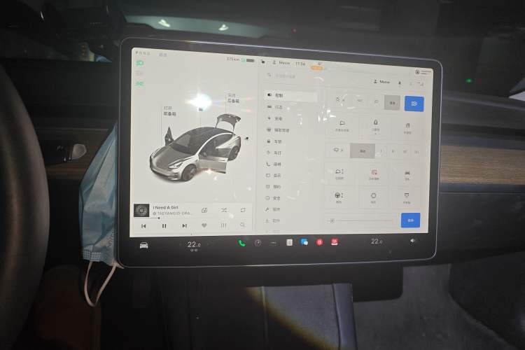 Used Tesla Model 3 2021 Revised Version Standard Range Rear-Wheel Drive Upgraded Edition 3D1
