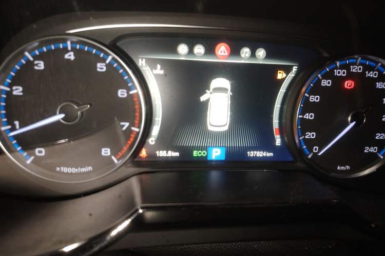 Used GAC Trumpchi GS8 2017 320T Two-Wheel Drive Luxury Smart Connectivity Version (7 Seats) Instrument Cluster