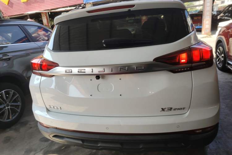 Used BAIC Beijing X3 2019 1.5T Manual Glory Edition Rear