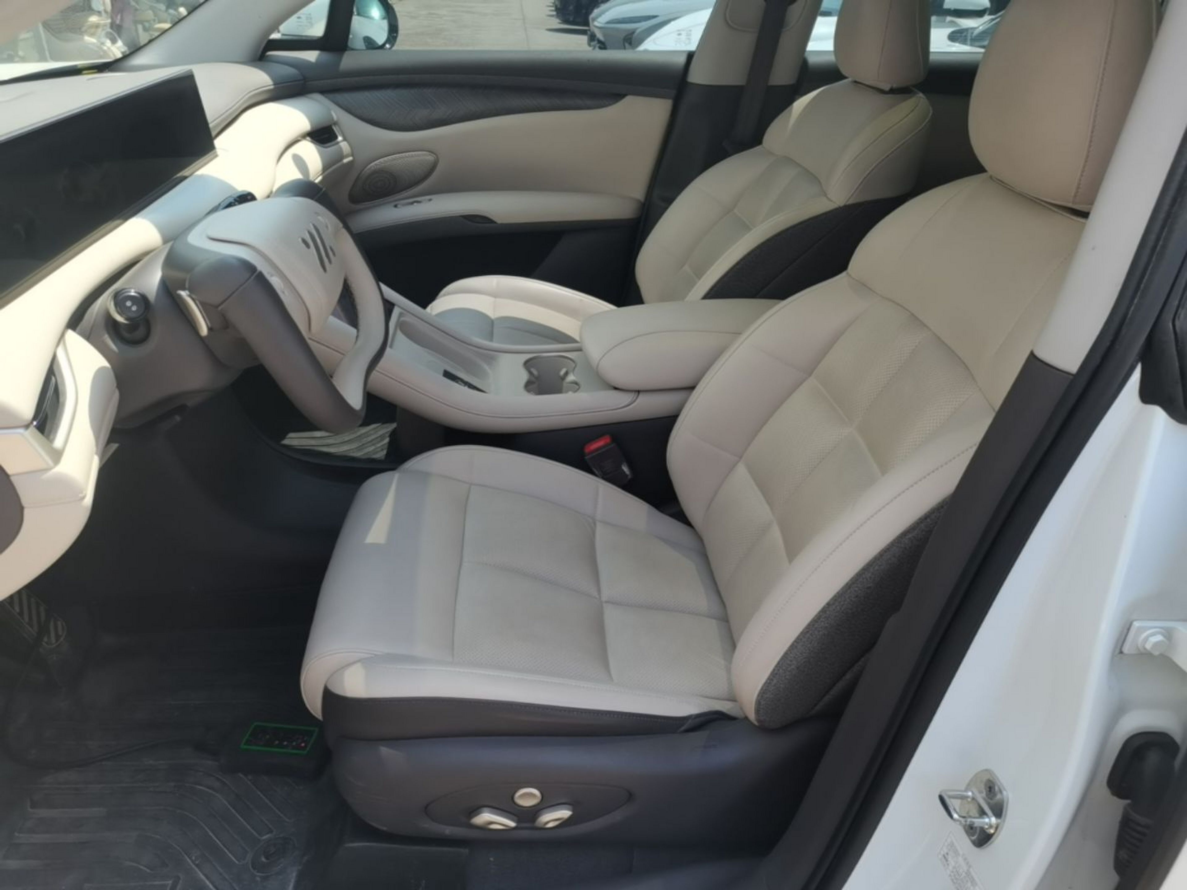 Avant de la voiture