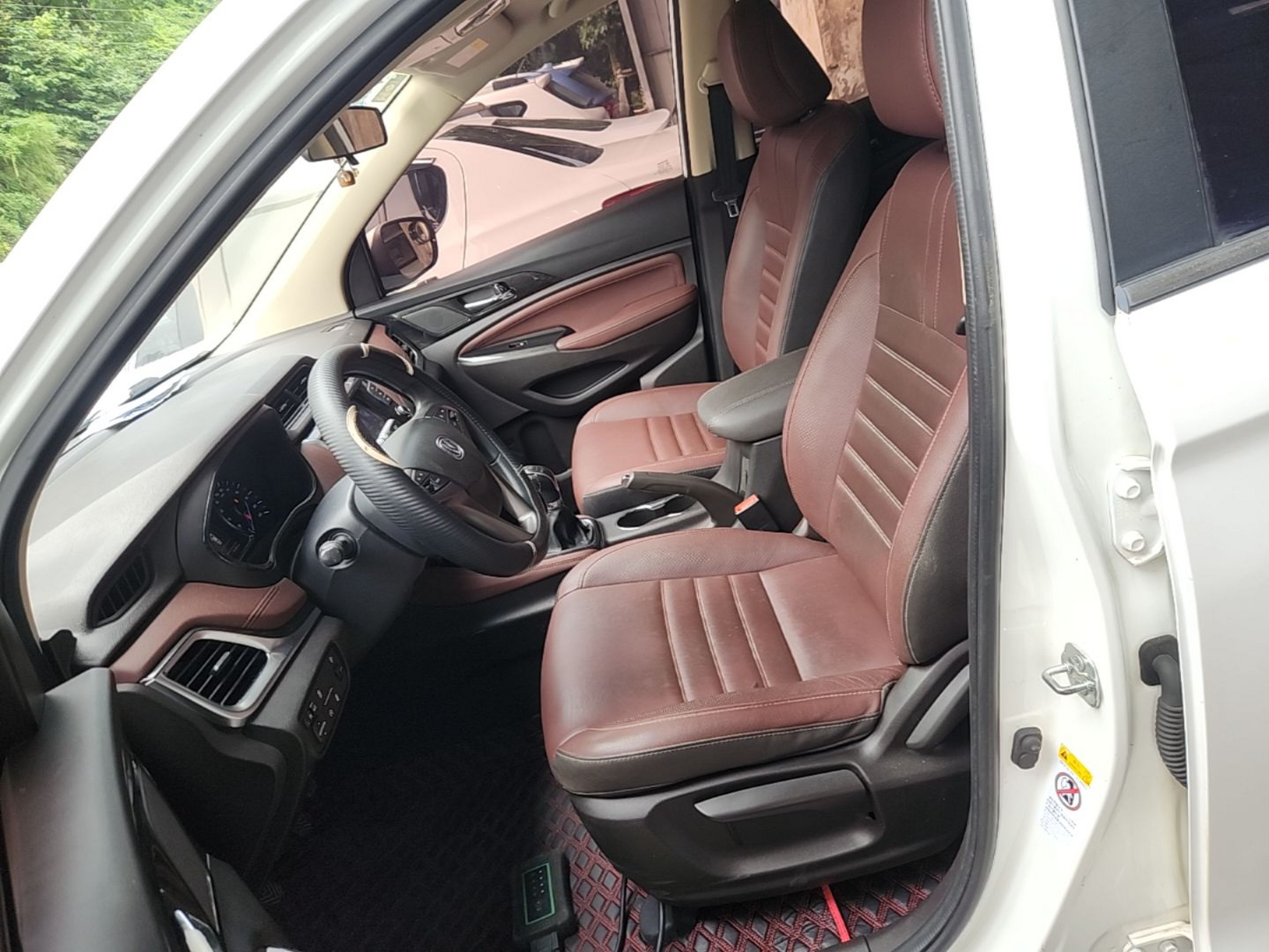 Avant de la voiture