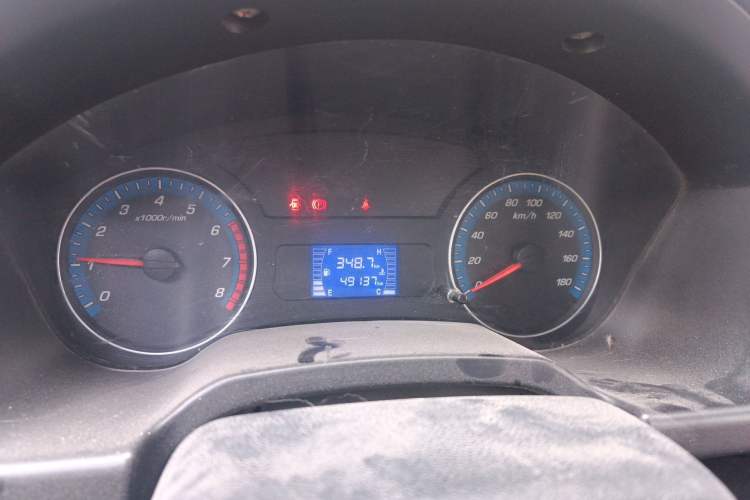 Used CHANGAN KAICHENG Shenqi F30 2019 1.5L Comfort Edition China VI Dual-Cab Long Wheelbase DAM15KL Odometer Close Up