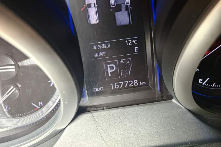 Used Toyota Prado 2016 3.5L Automatic TX-L NAVI Odometer Close Up