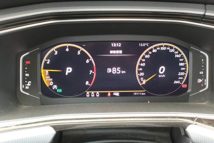 Used Volkswagen Tacqua 2021 200TSI DSG R-Line Smart Connectivity Version Instrument Cluster