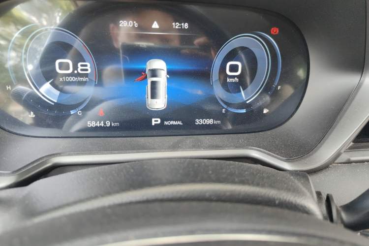 Used GAC Trumpchi GS4 2020 270T Automatic Smart Connectivity Edition Odometer Close Up