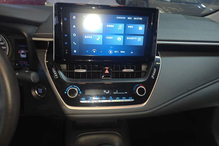 Used Toyota Corolla 2021 1.2T S-CVT Luxury Edition Audio And AC Panel