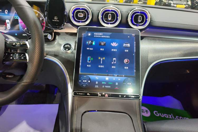 Used Mercedes-Benz C-Class 2024 Restyled C 260 L Sport Edition Audio And AC Panel