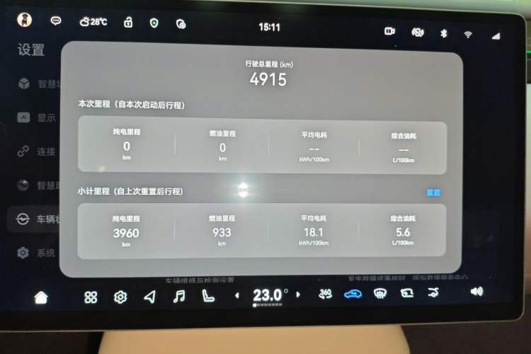 Used Avatr 06 2025 Pro Range-Extended Edition Instrument Cluster