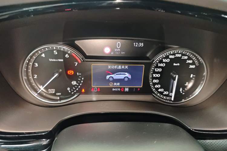 Used Cadillac XT5 2020 28T Four-Wheel Drive Luxury Version Instrument Cluster