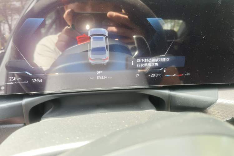 Used BMW 3 Series 2025 330i M Sport Night Edition Package Odometer Close Up