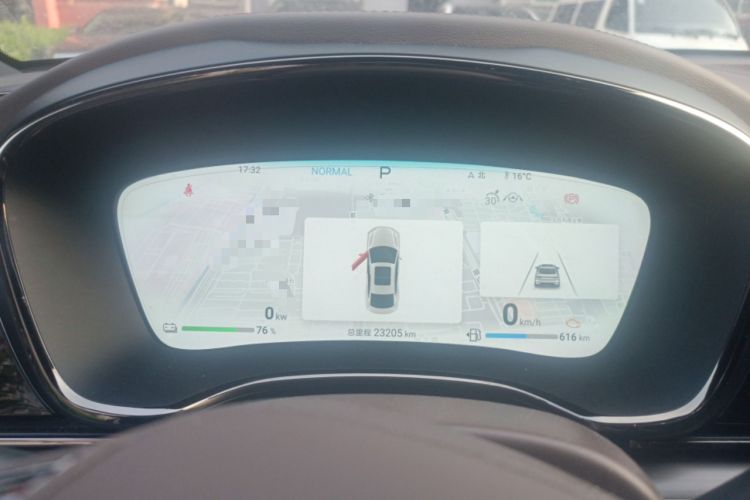 Used BYD Han 2024 DM-i Glory Edition 121KM Premium Model Instrument Cluster