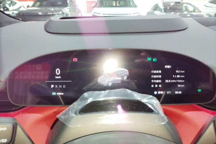 Used Zeekr 007GT 2025 Rear-Drive Intelligent Driving Version 75 kWh Instrument Cluster