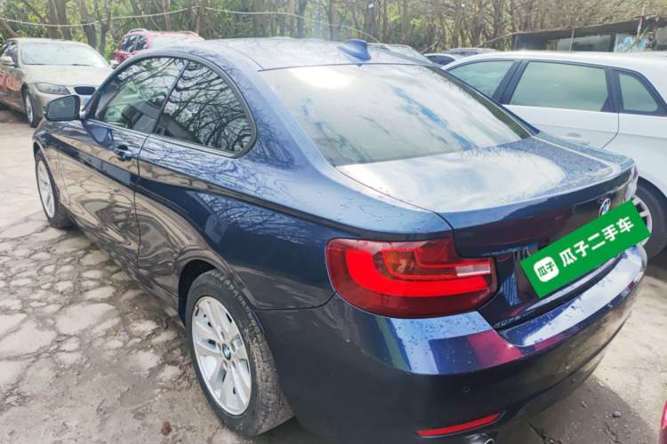 Used BMW 2 Series 2015 218i Rear Left 45 Deg