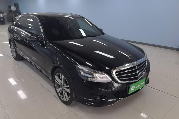 Used Mercedes-Benz E-Class 2015 E 320 L 4MATIC Front Right 45 Deg