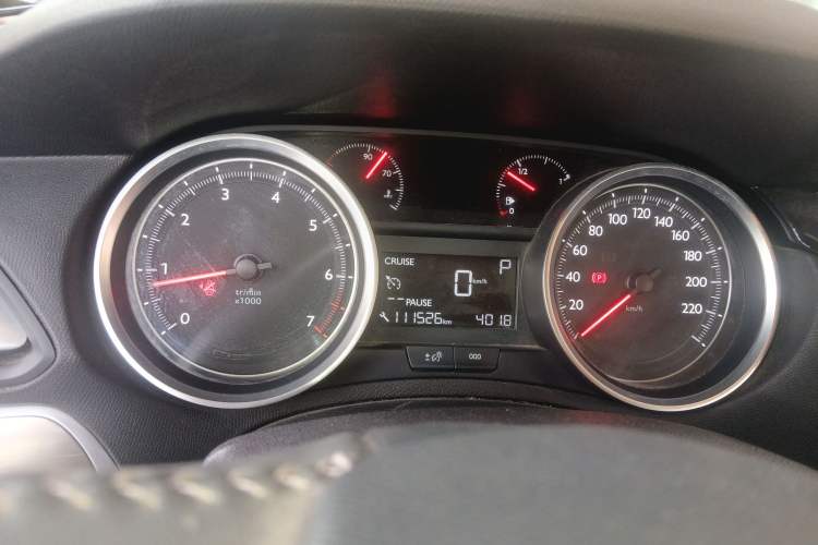 Used Peugeot 408 2016 1.6T Automatic Luxury Edition Instrument Cluster
