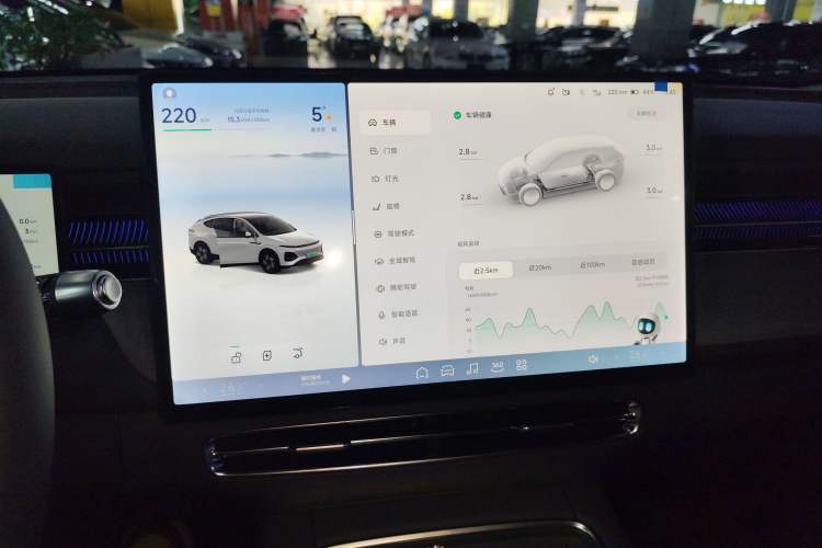 Used XPeng G6 2025 625 Long-Range Max Tech Edition Audio And AC Panel