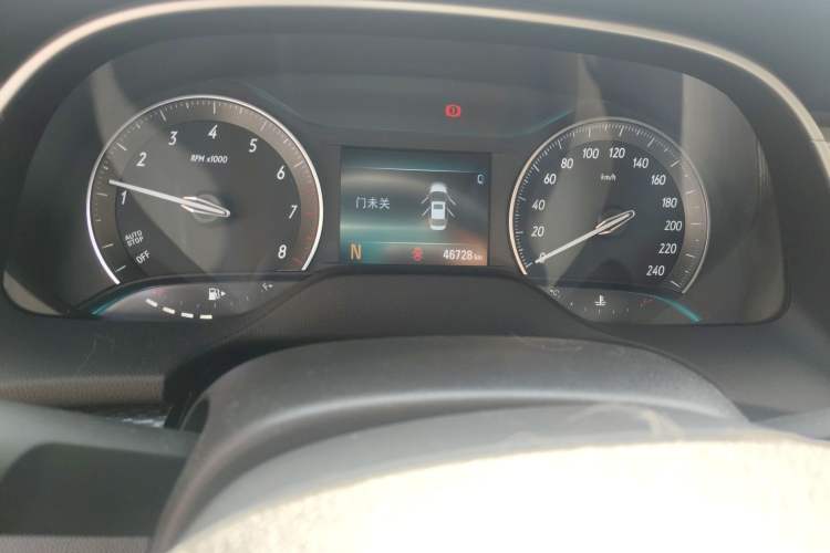 Used Buick GT 2021 Revised Version Flagship 1.5L Automatic Elite Edition Odometer Close Up