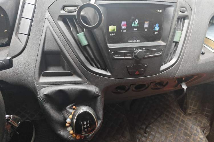 Used Ford Transit 2017 2.0T Diesel Multi-Function Commercial Vehicle Mid-Drive Mid-Roof China V Standard Audio And AC Panel