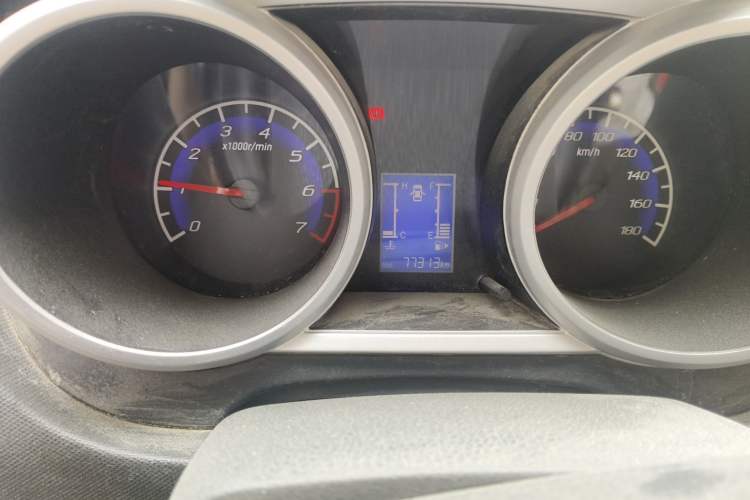 Used CHANGAN KAICHENG Ounuo S 2012 1.3L Standard Version Odometer Close Up