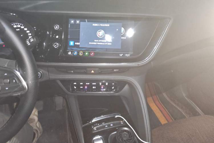 Used Buick Envision 2023 Encore Plus 652T Five-Seat Luxury Model Audio And AC Panel