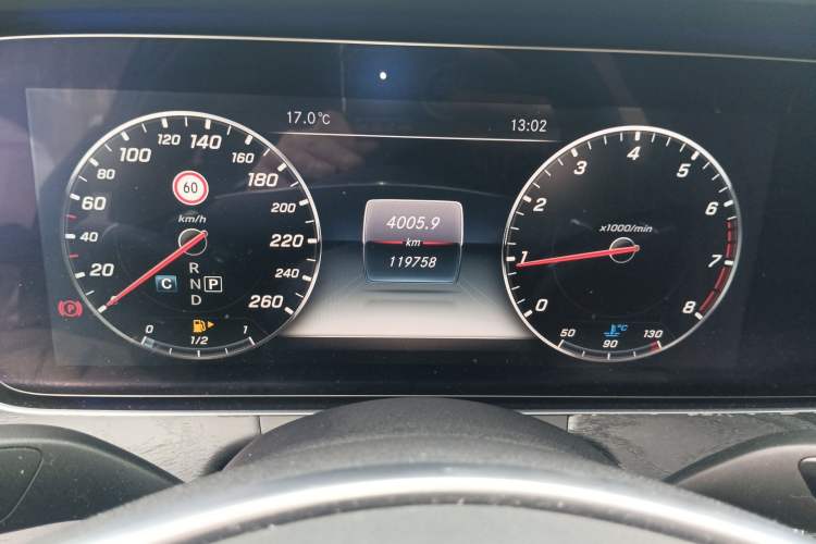 Used Mercedes-Benz E-Class 2016 E 300 L Sporty and Stylish Model Instrument Cluster