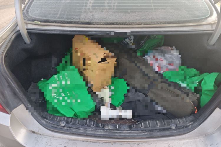 Used BMW 5 Series 2013 530Li Leading Model Trunk