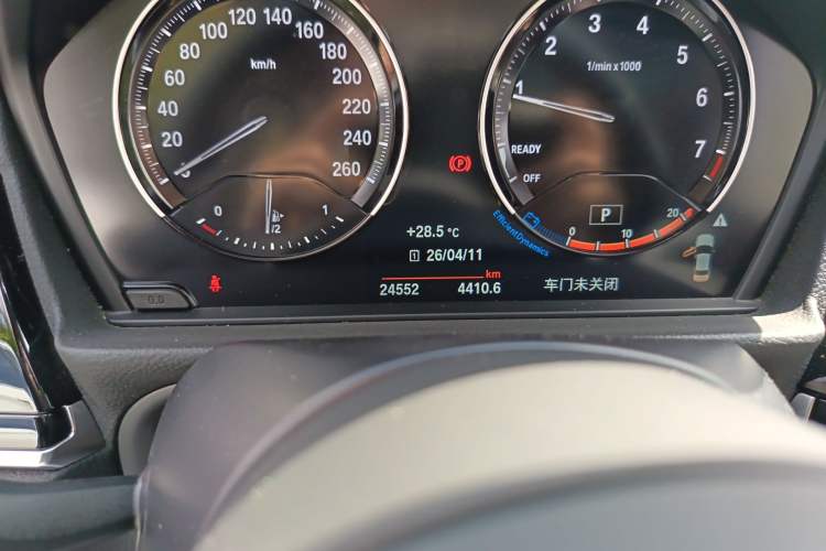 Used BMW 1 Series 2021 Revised 120i M Sport Night Edition Odometer Close Up