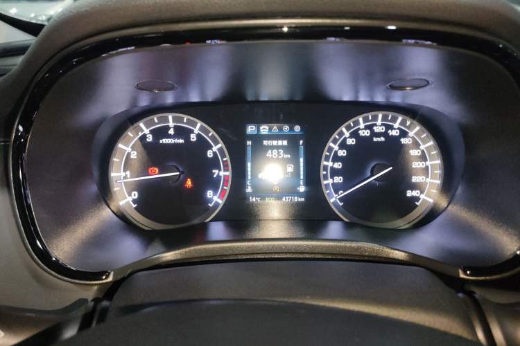 Used CHANGAN Ruicheng CC 2022 Blue Whale Edition 1.5T DCT Luxury Model Instrument Cluster