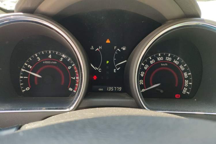 Used Toyota Highlander 2009 2.7L Two-Wheel Drive 7-Seater Luxury Edition Instrument Cluster