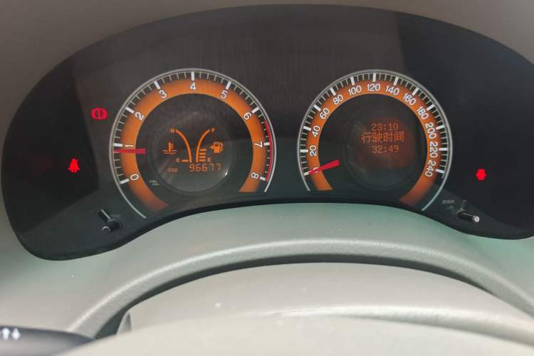 Used BYD L3 2012 1.5L Manual Comfort Edition Odometer Close Up
