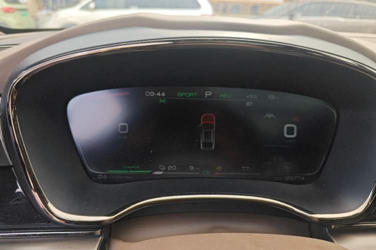 Used BYD Han 2020 DM Four-Wheel Drive Performance Edition Prestige Model Instrument Cluster