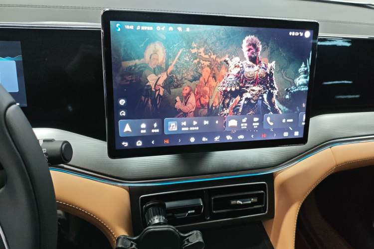 Used BYD Song L DM-i 2024 112 km Leading Edition Audio And AC Panel